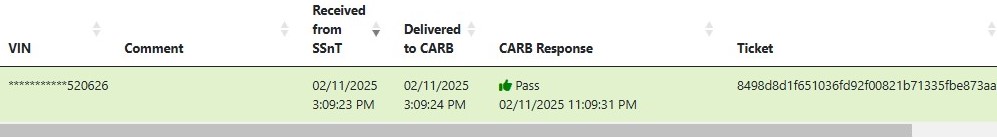 Clean Trucks Check CTC-VIS Portal pass diesel compliance certificate 